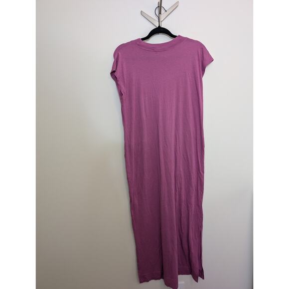 Free People Beach All Day Long Midi T-shirt Dress Pockets Mauve-Sz XS - Picture 6 of 10